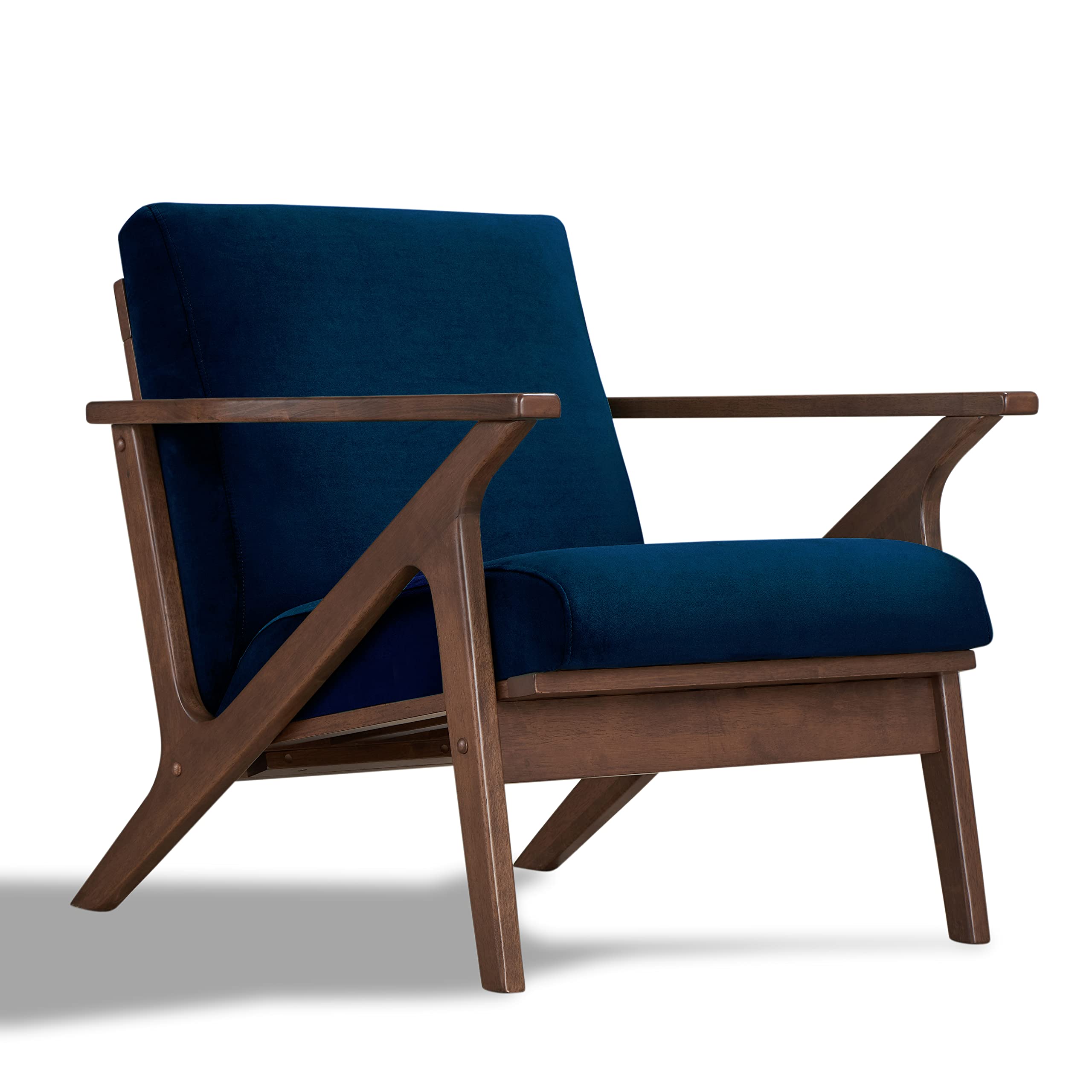 Amazon.com: Omax Decor Zola Mid Century Modern Accent Chair Arm